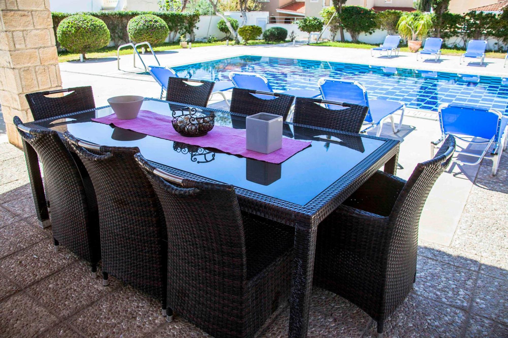 6 Bdr Villa With Tennis Court Paphos 外观 照片
